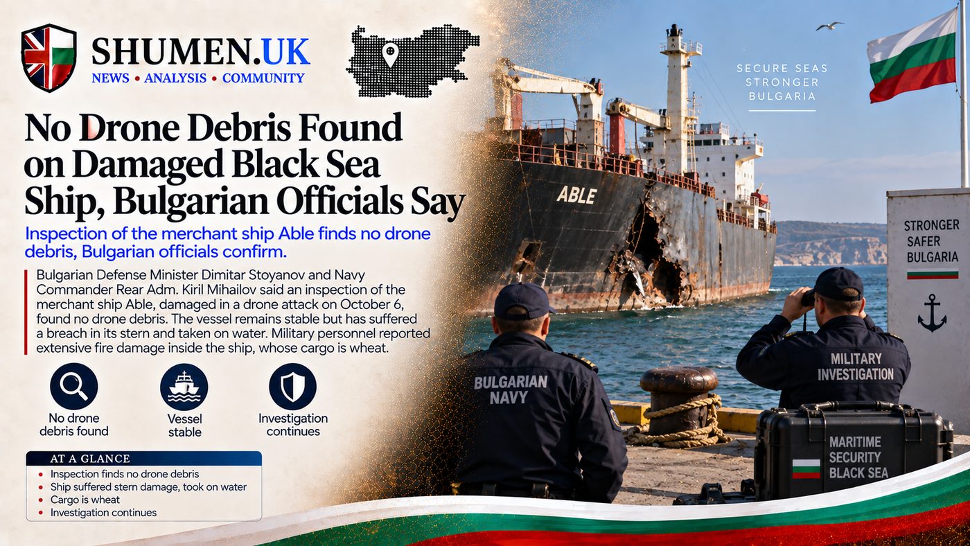 No Drone Debris on the Stricken Black Sea Ship, So Whose Drone It Was Stays Unproven