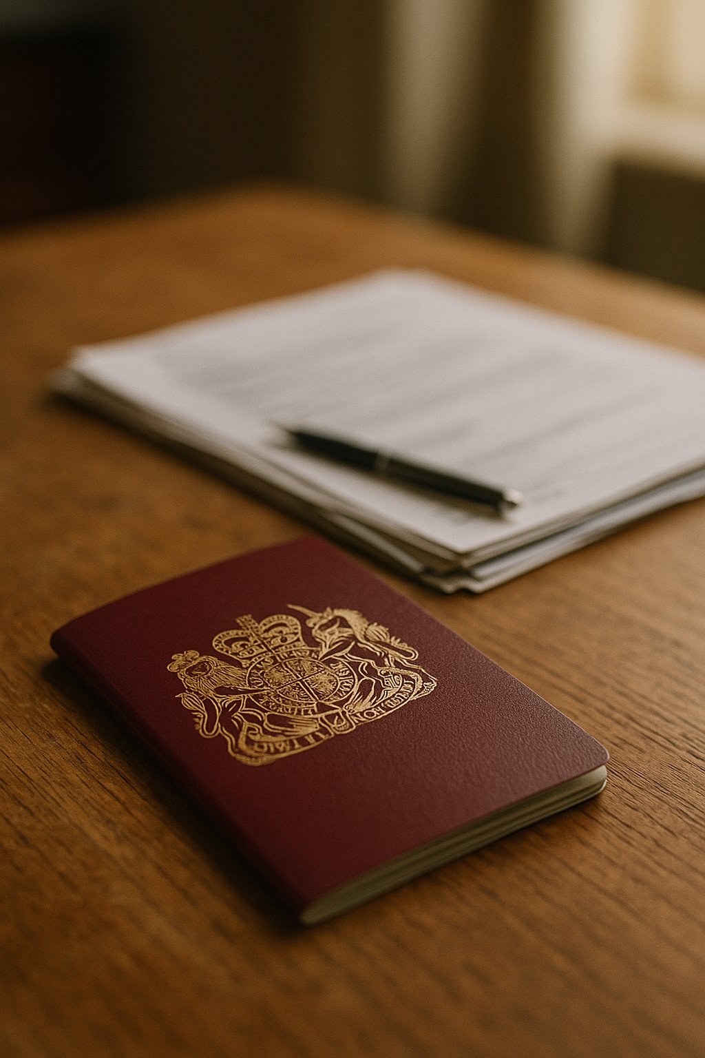 A British passport, the document at the centre of the post-Brexit residence question for British expats in Bulgaria